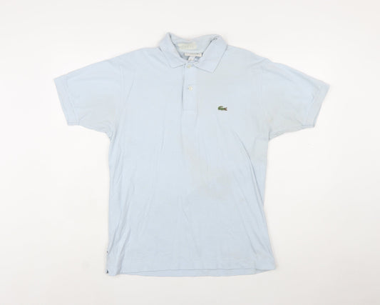 Lacoste Men's Blue Classic Fit Polo Shirt Size S Short Sleeve