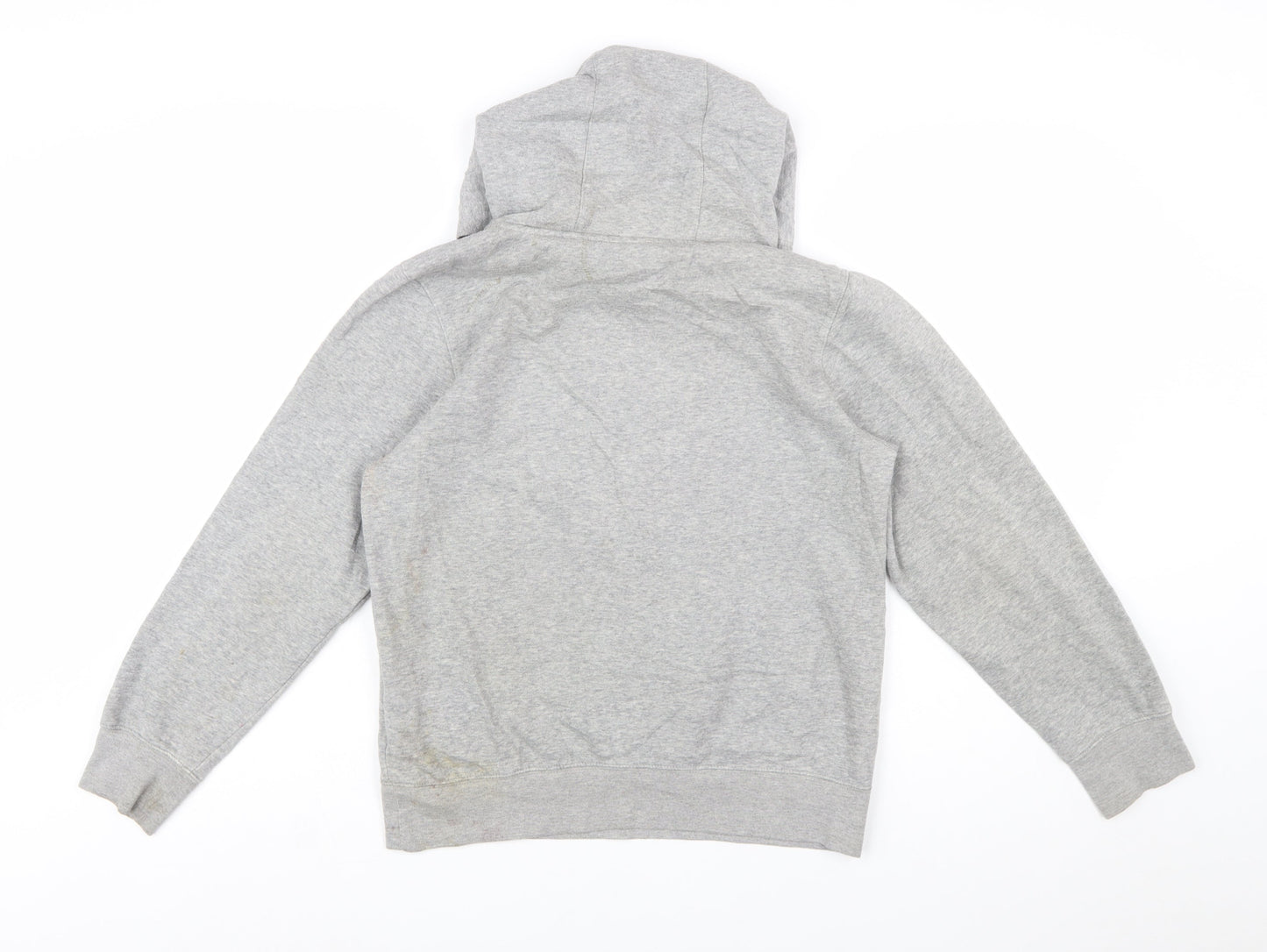 Nike SB Boys Grey Pullover Hoodie 12-13 Years Lined Cotton Blend