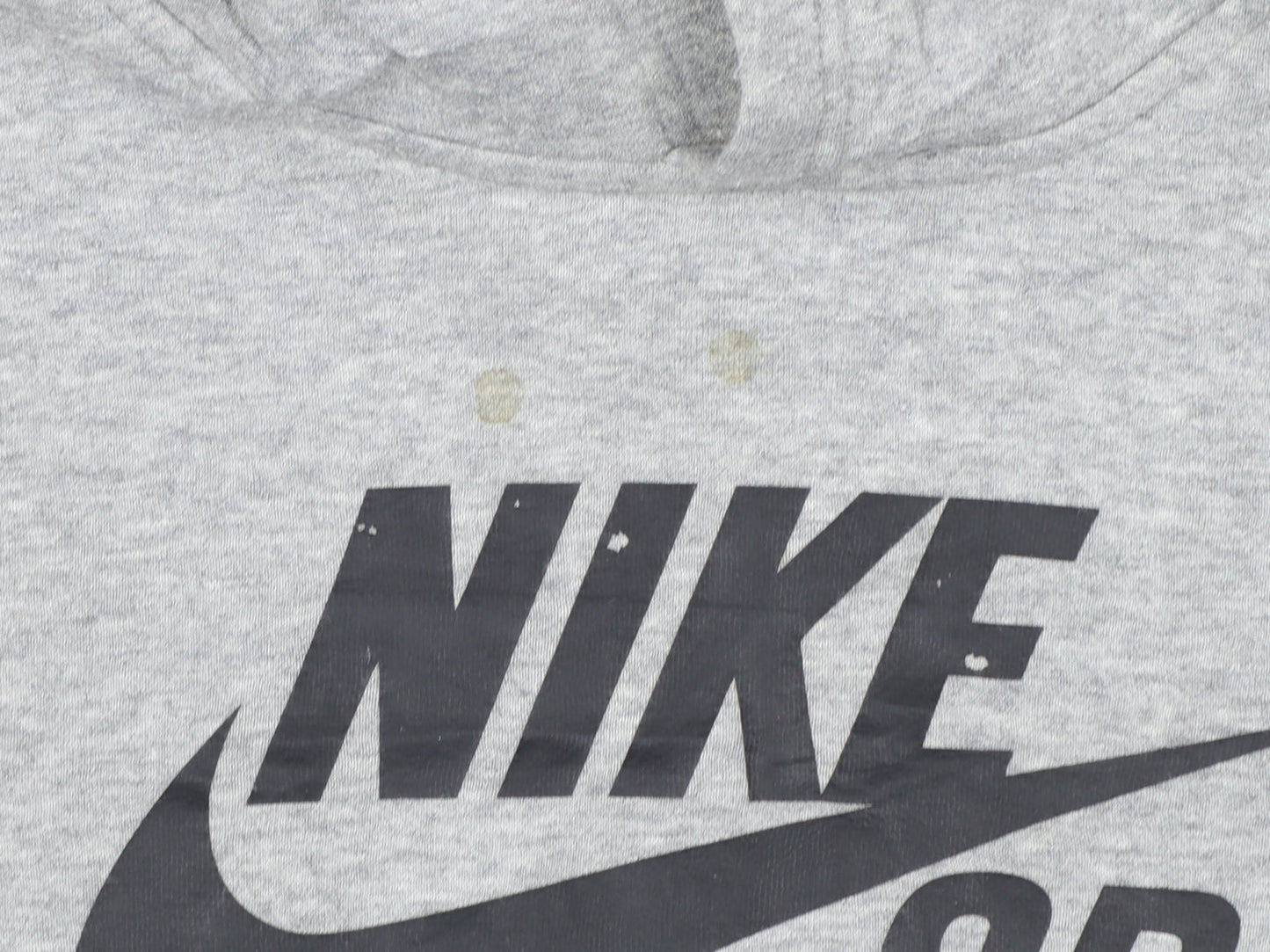 Nike SB Boys Grey Pullover Hoodie 12-13 Years Lined Cotton Blend