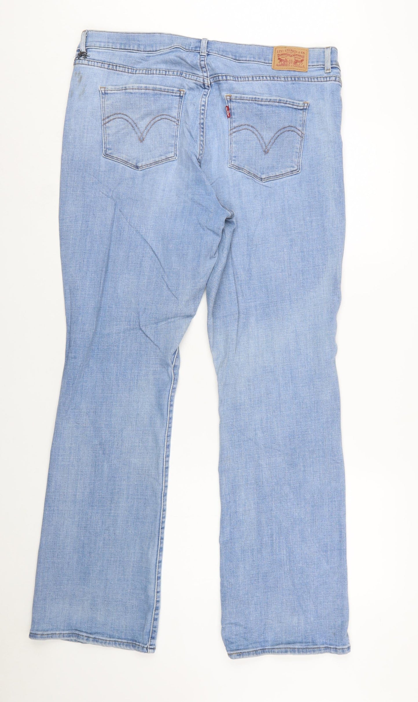 Levi’s Women Blue Size 16 Classic Bootcut Stretch Jeans