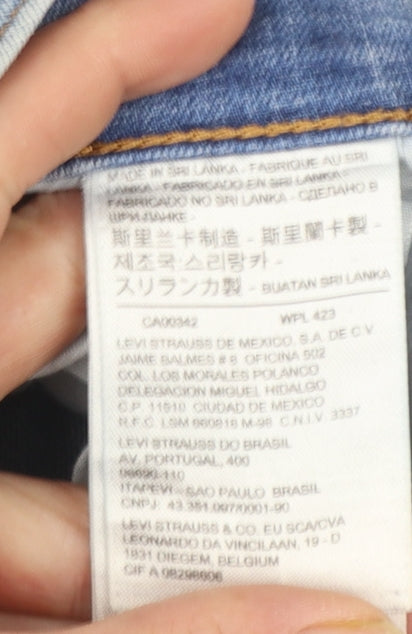 Levi’s Women Blue Size 16 Classic Bootcut Stretch Jeans