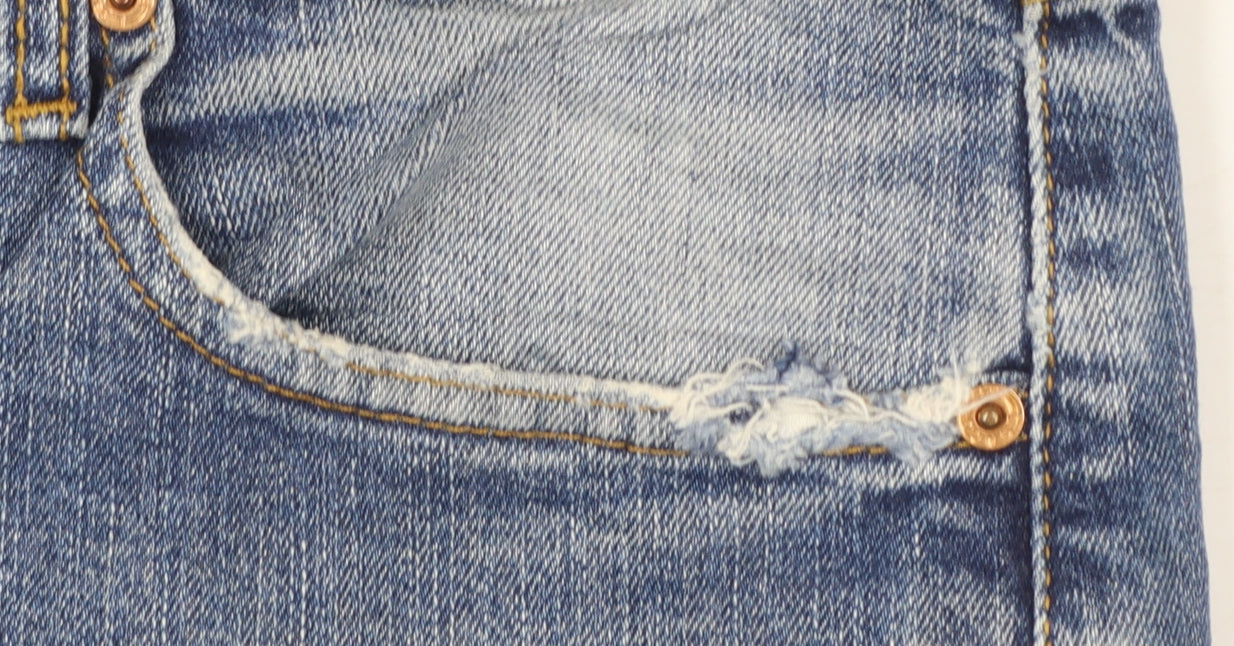Levi Strauss Men’s Blue Regular Fit Straight Denim Jeans 34x32