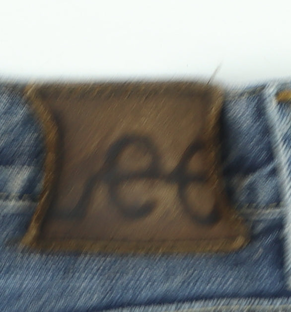 Lee Men’s Blue Straight Leg Jeans W38 L36 Regular Fit Denim