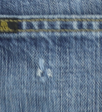 Lee Men’s Blue Straight Leg Jeans W38 L36 Regular Fit Denim