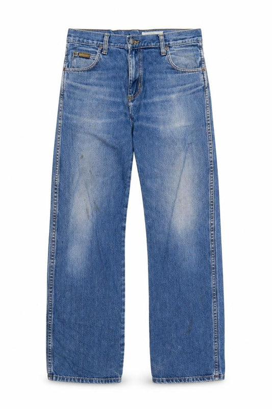 Wrangler Men's Blue Regular Fit Straight Jeans W32 L32