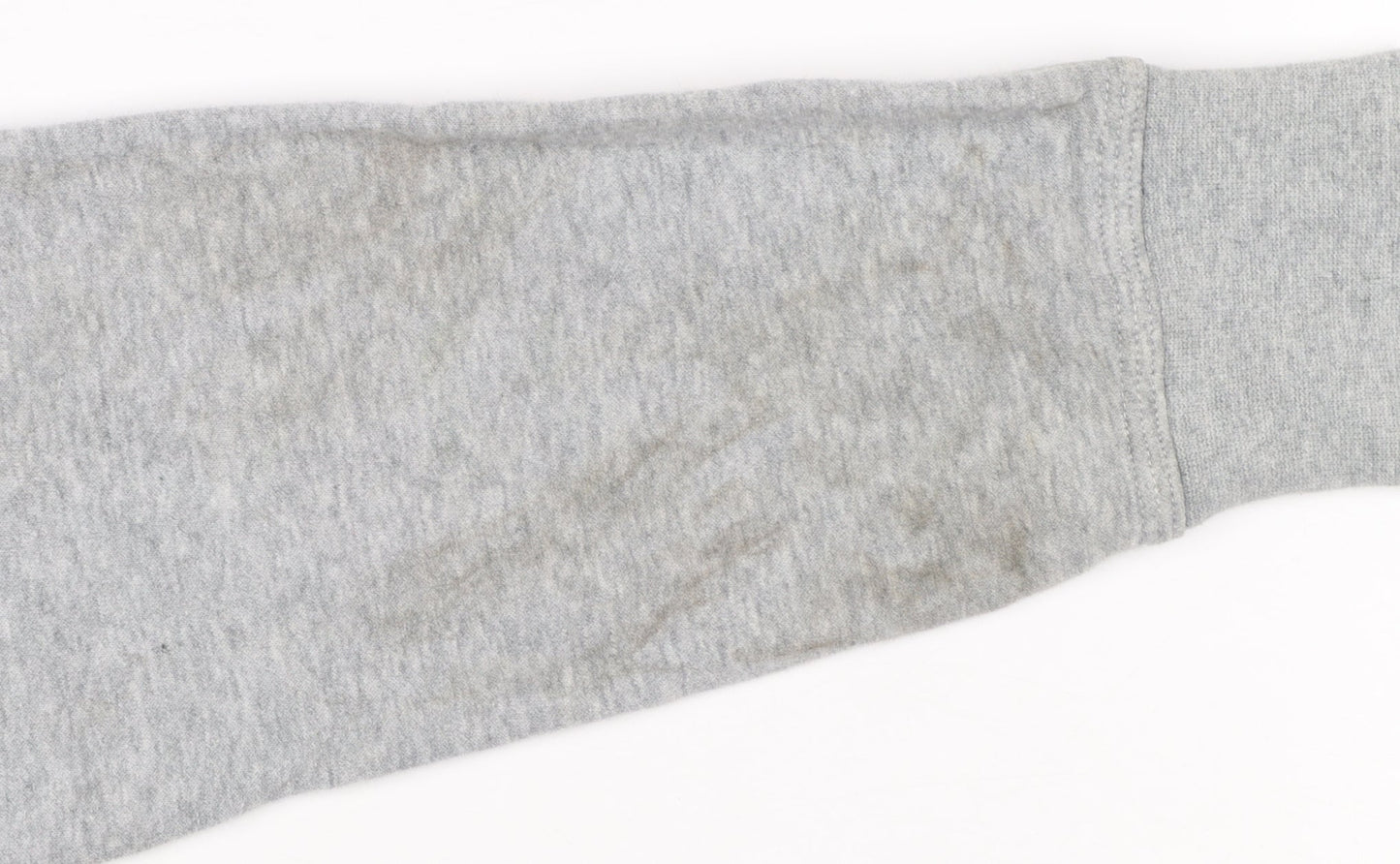 Nike Boys Grey Pullover Hoodie 12-13 Years Cotton Blend Sweatshirt