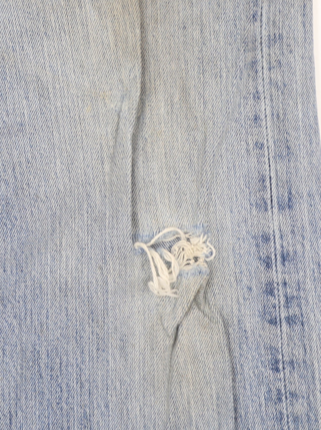 Levi's 501 Men's Blue Straight Leg Distressed Jeans W36 L34