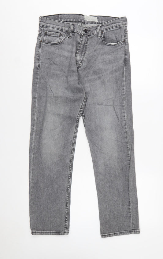Levi's 511 Men's Grey Straight Regular Fit Denim Jeans W32 L29