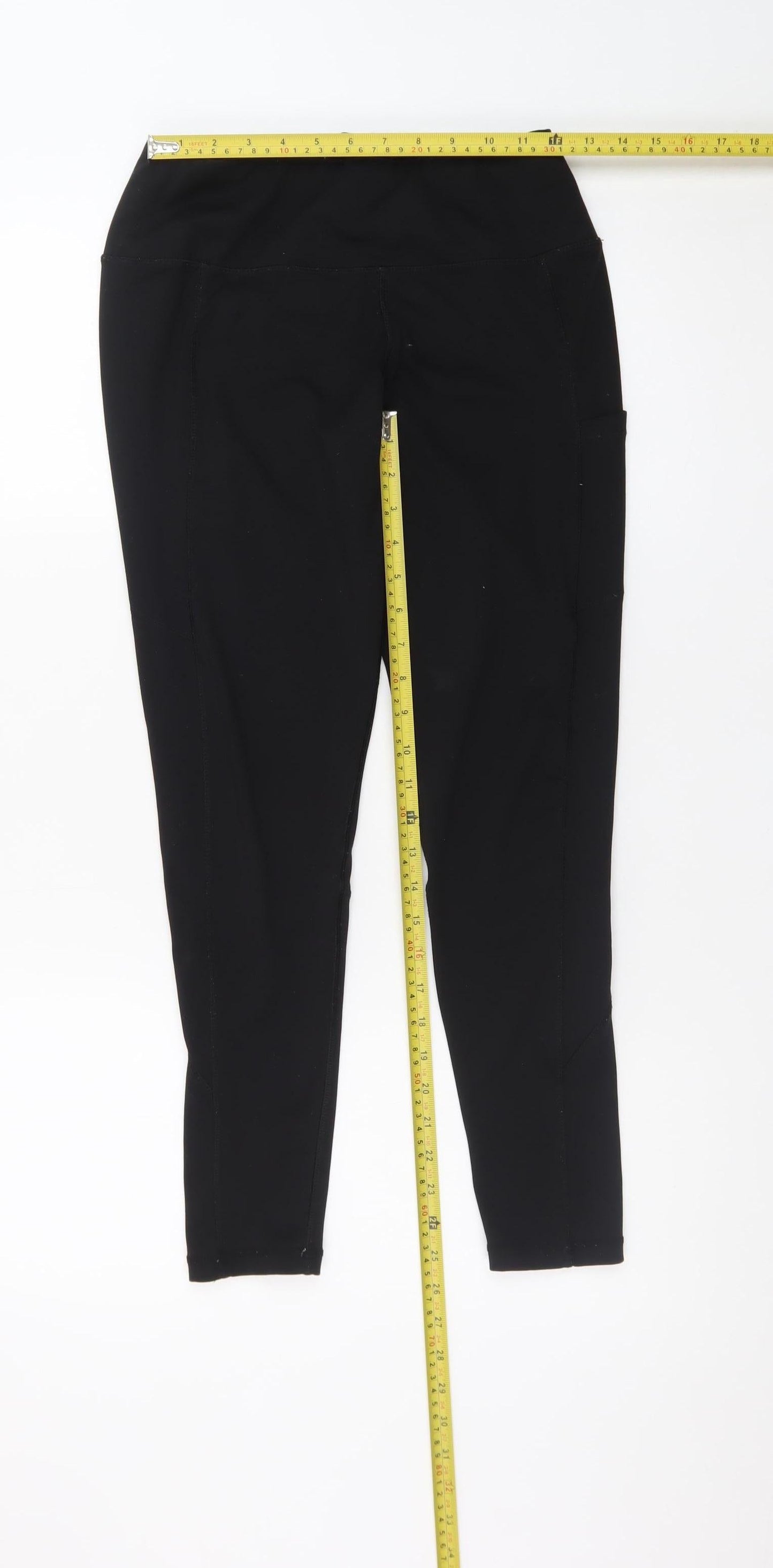 Primark Women’s Black Workout Ankle Leggings Size 10-12