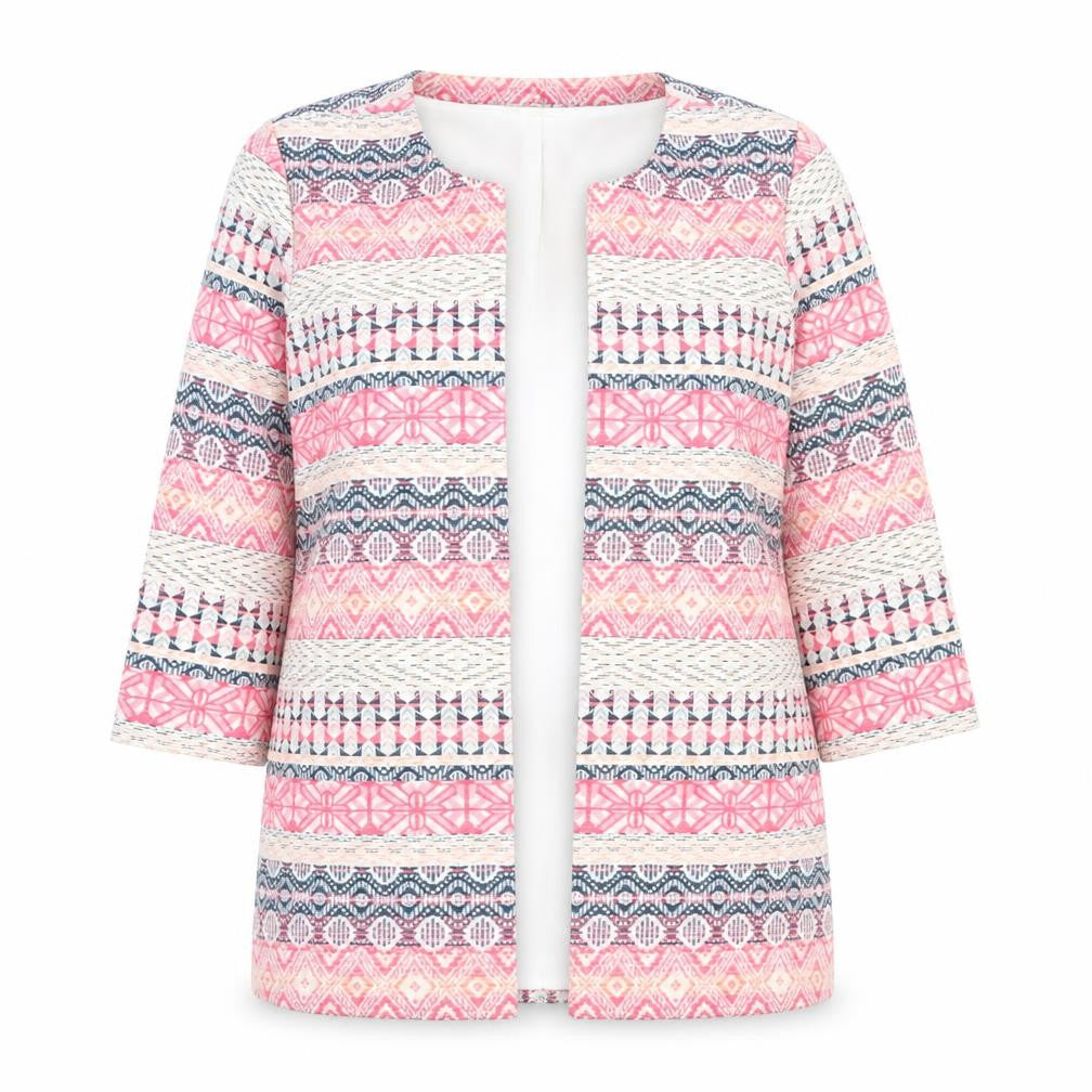 Vero Moda Women’s Multicoloured Aztec Knit Cardigan Size 12