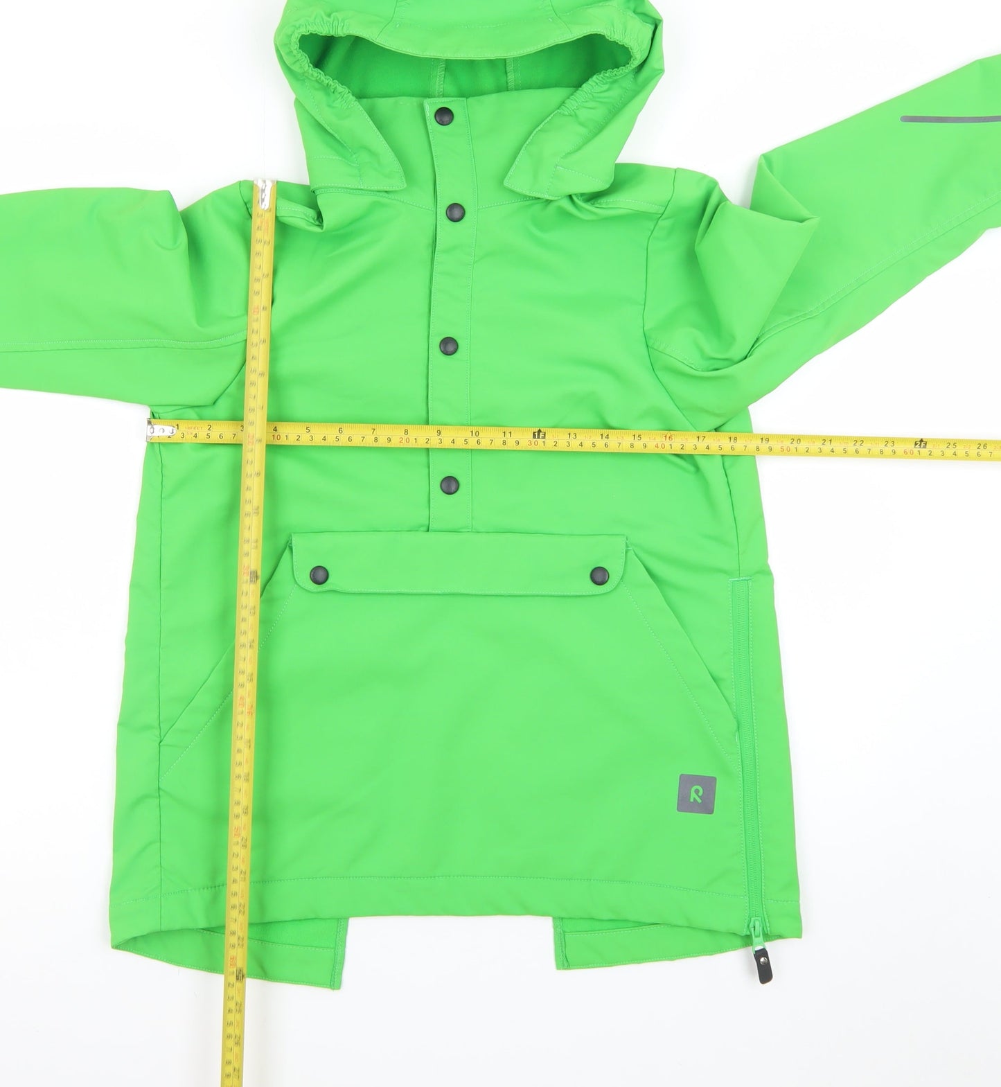 Reima Teens Green Waterproof Hooded Anorak Jacket Size 14