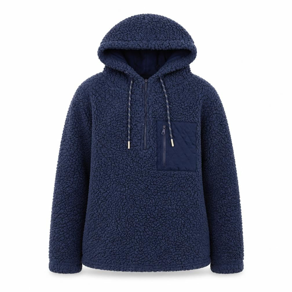 St. Bernard for Dunnes Stores Mens Blue XS Fleece Hoodie Pullover