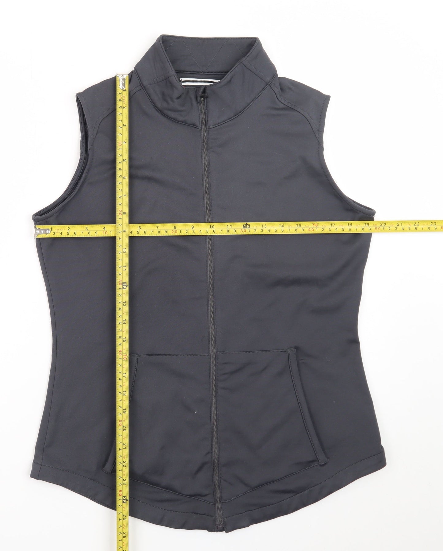 FootJoy Men's Black Softshell Golf Bodywarmer Gilet Size M Regular Fit