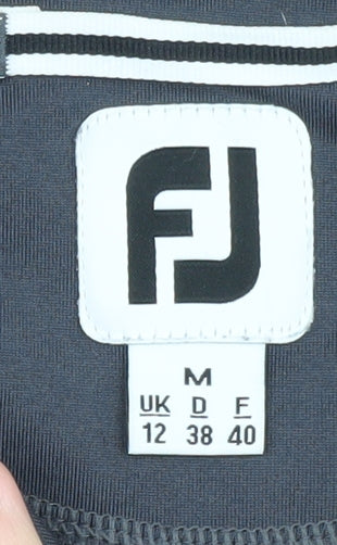 FootJoy Men's Black Softshell Golf Bodywarmer Gilet Size M Regular Fit