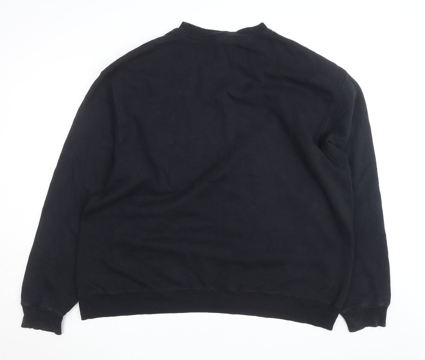 Champion Men's Black 3XL Pullover Crew Neck Fleece Sweatshirt