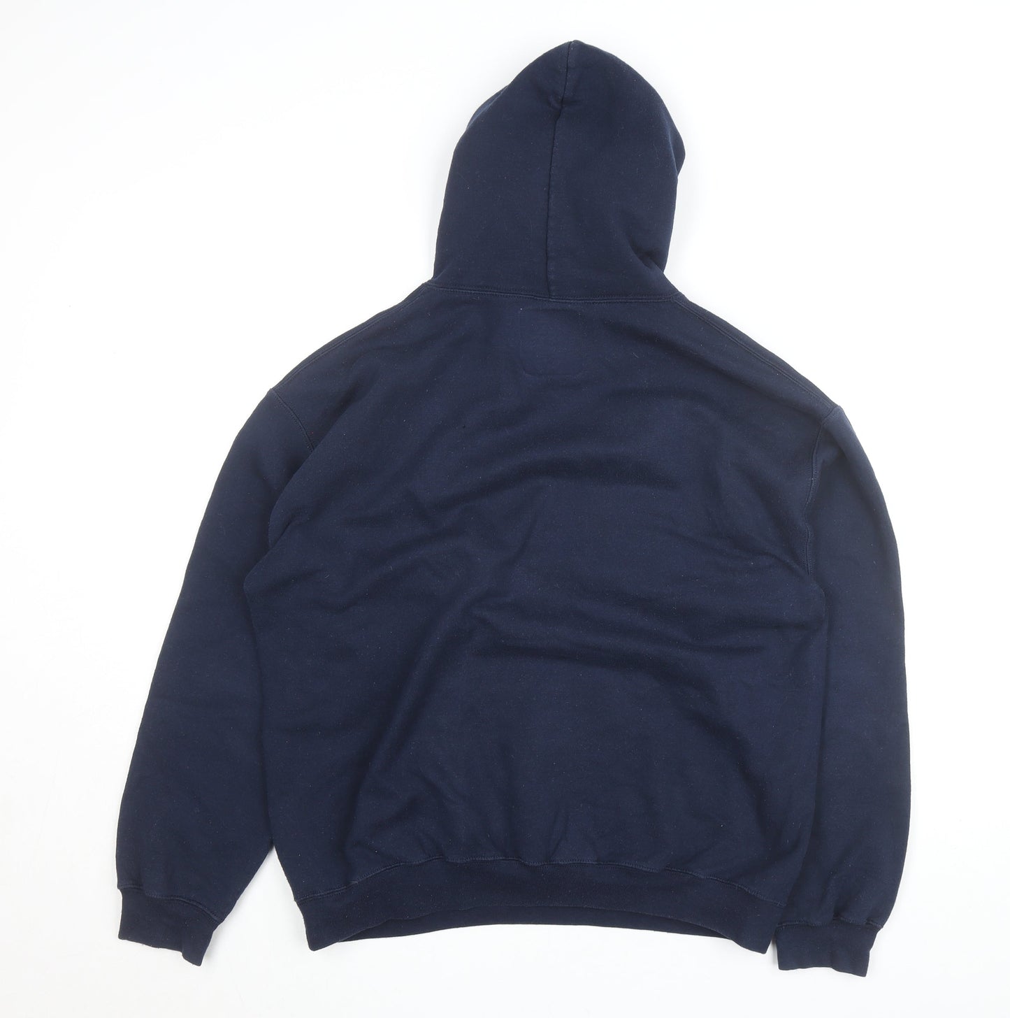 Leeds United Men's Blue Pullover Hoodie Medium EFL 2019/20 Champions