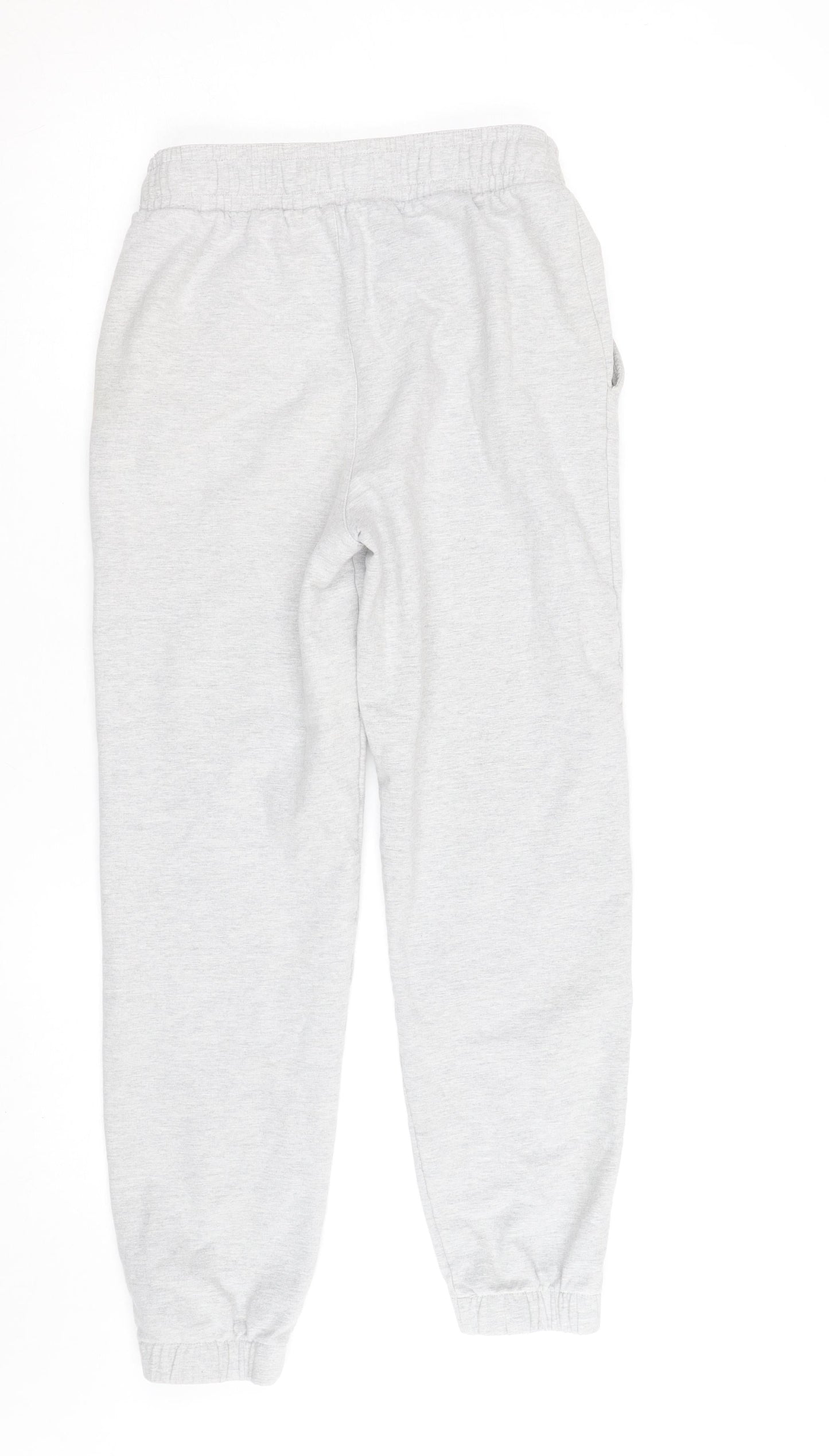 Marks and Spencer Women's Grey Jogger Trousers Size 8 Regular Fit