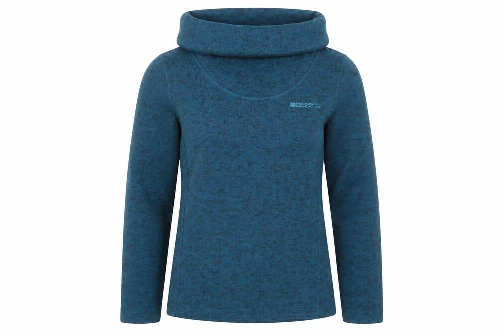 Mountain Mens Warehouse Blue Fleece Pullover Jacket S
