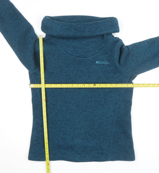 Mountain Warehouse Blue Fleece Pullover Jacket Unisex Adults S