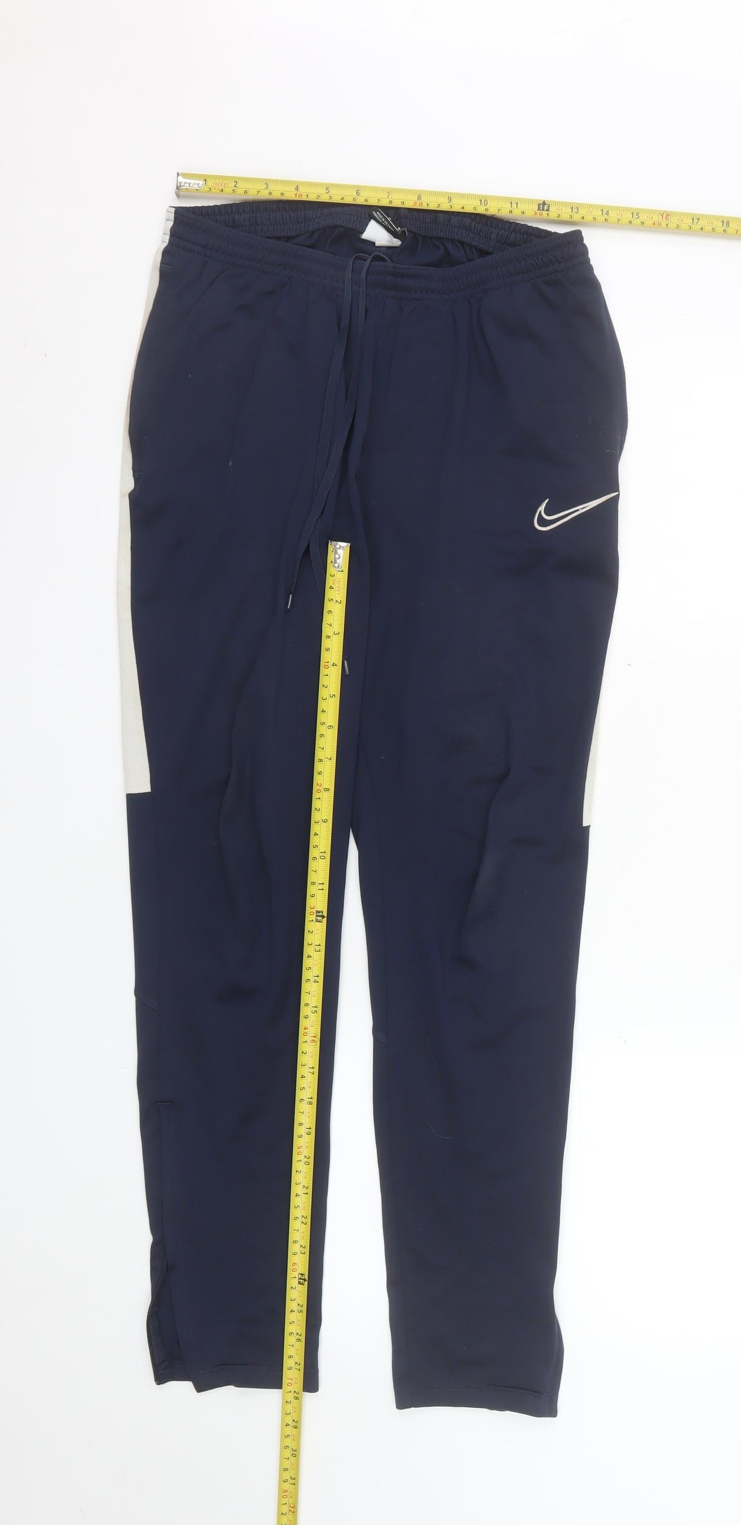 Nike Men's Blue Dri-FIT Track Pants M Regular Fit Activewear