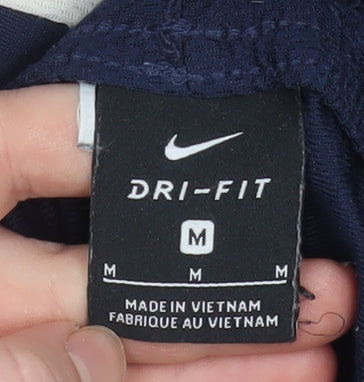 Nike Men's Blue Dri-FIT Track Pants M Regular Fit Activewear