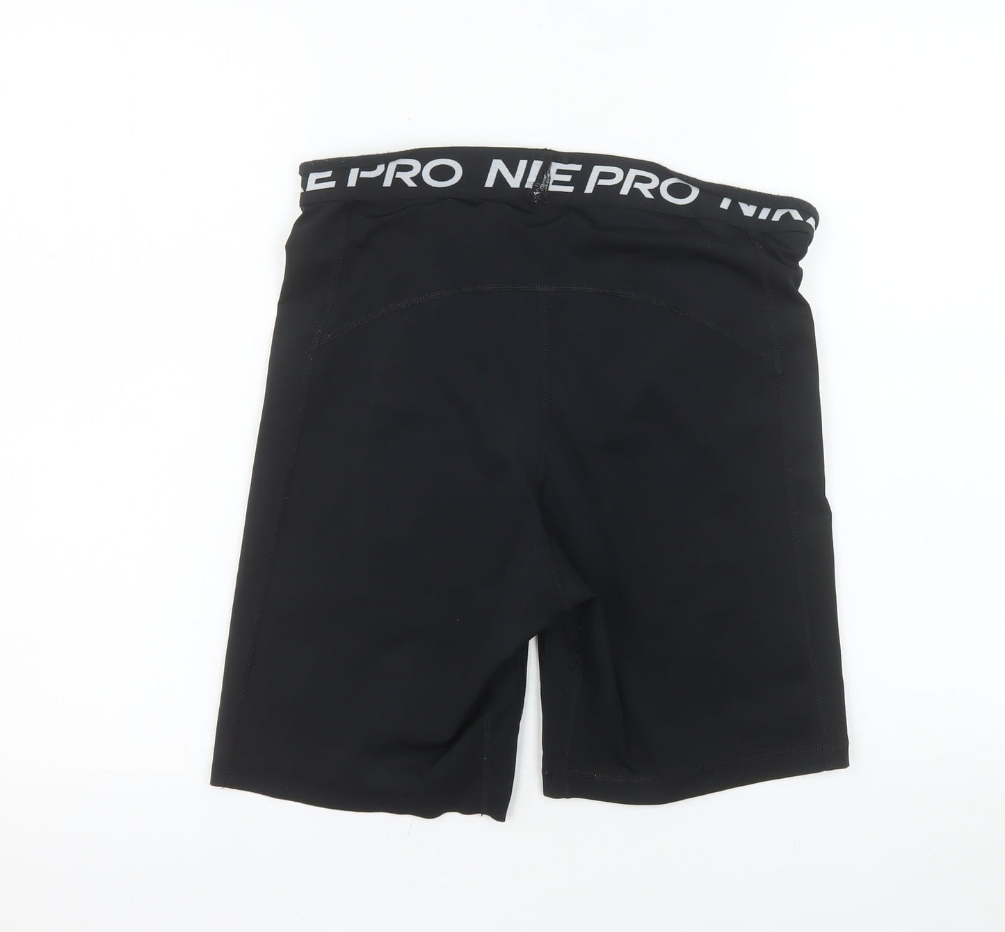 Nike Pro Dri-FIT Black Compression Shorts Womens L Gym Running