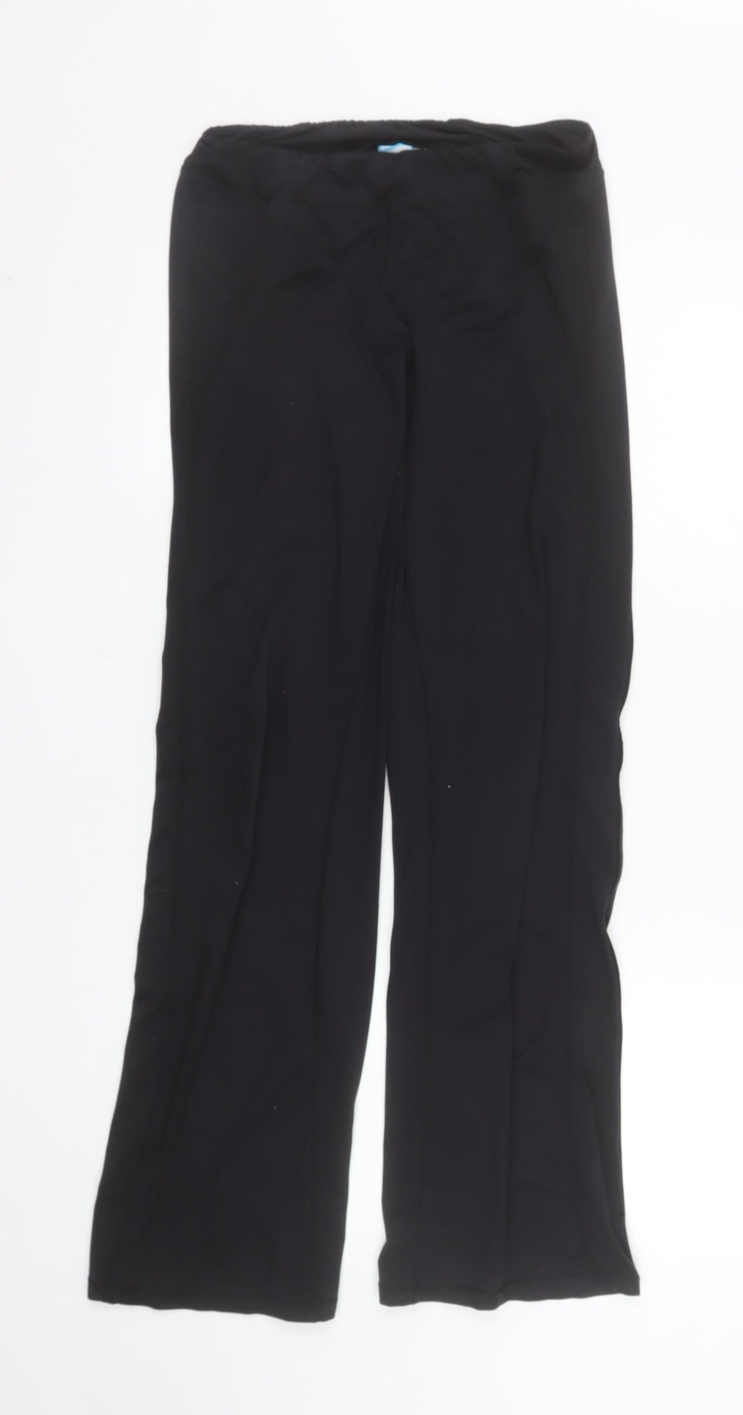 LA Gear Women's Black Track Pants Size 10 Stretch Active Trousers
