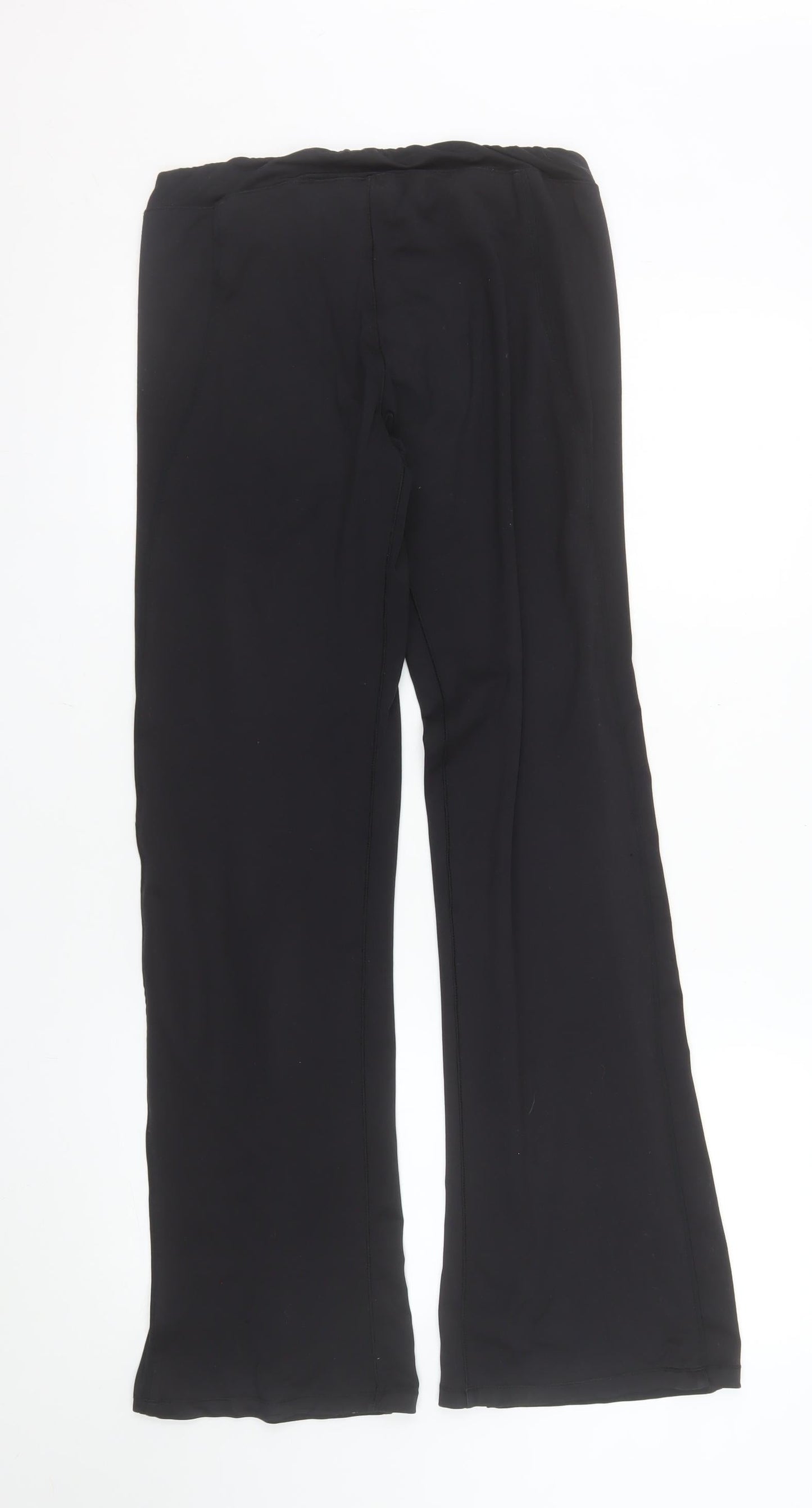 LA Gear Women's Black Track Pants Size 10 Stretch Active Trousers