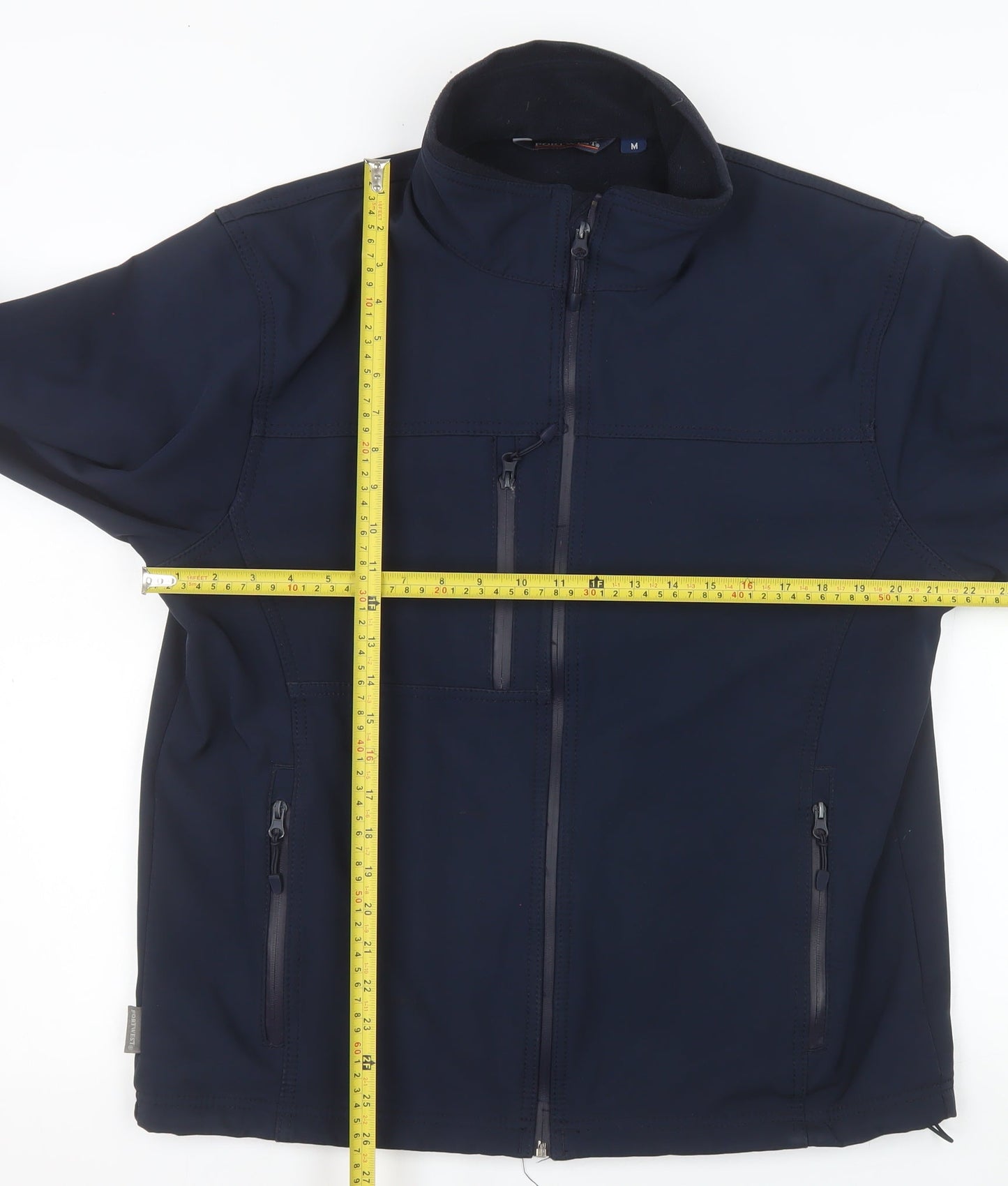 Portwest Men's Blue Softshell Work Jacket M Regular Water Resistant