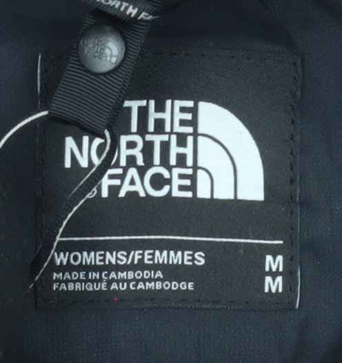 The North Face Womens Black M Waterproof Hooded Rain Jacket