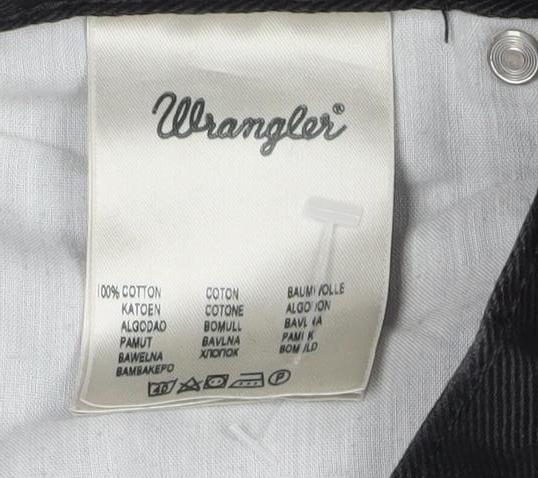 Wrangler Men's Black 34W 30L Straight Texas Jeans
