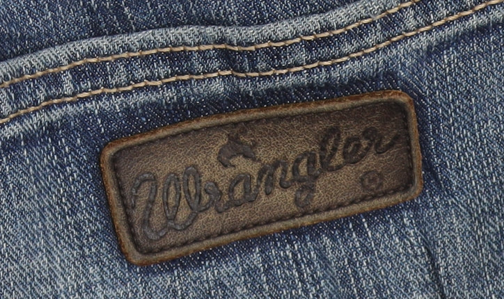 Wrangler Men's Blue Texas Stretch Straight Leg Jeans W40 L30