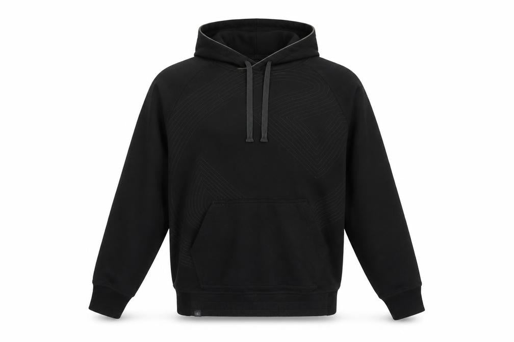Champion Men's Black Pullover Hoodie Medium Sportswear