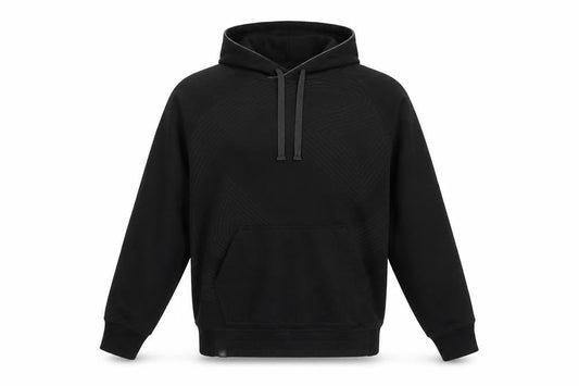 Champion Men's Black Pullover Hoodie Medium Sportswear