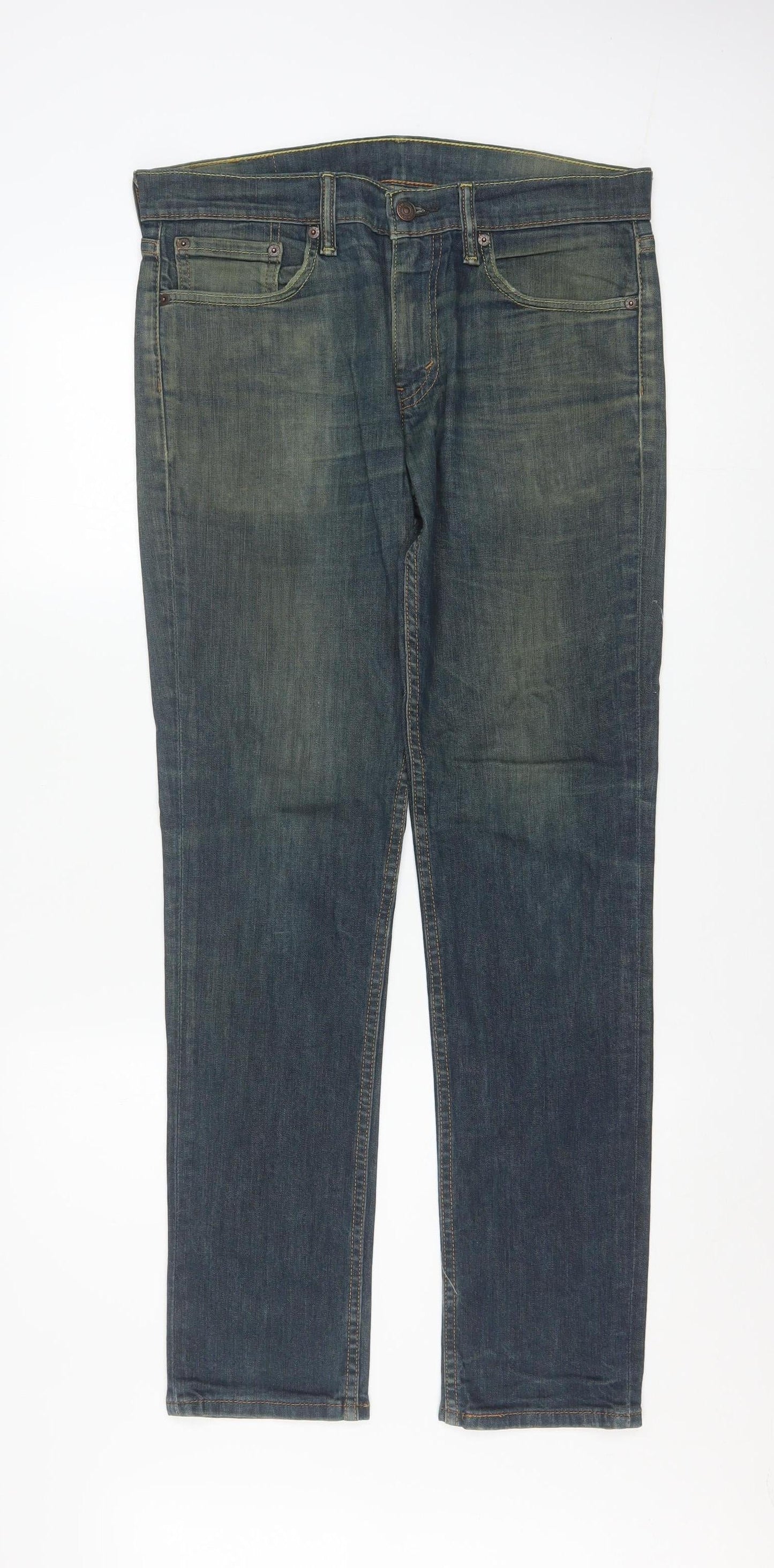 Levi's 511 Men's Blue Slim Denim Jeans W32 L32 Stretch Cotton