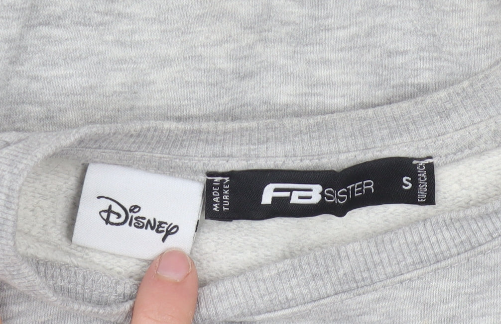 FB Sister Disney Women's Grey Daisy Duck Sweatshirt Size S