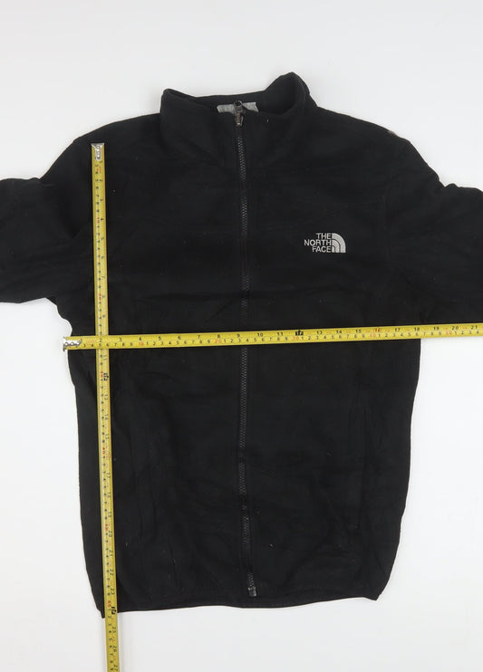 The North Face Men's Black Small Fleece Full Zip Jacket