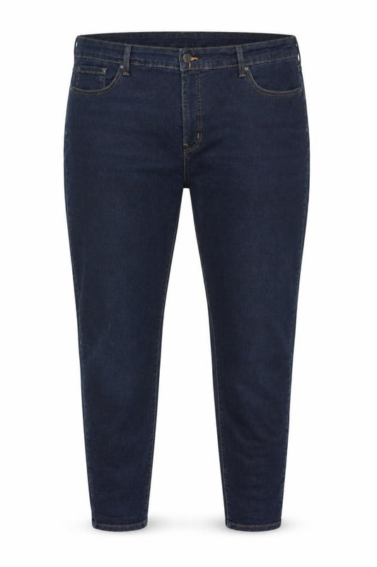Levi Strauss Men's Blue 37x30 Slim Fit Dark Wash Denim Jeans