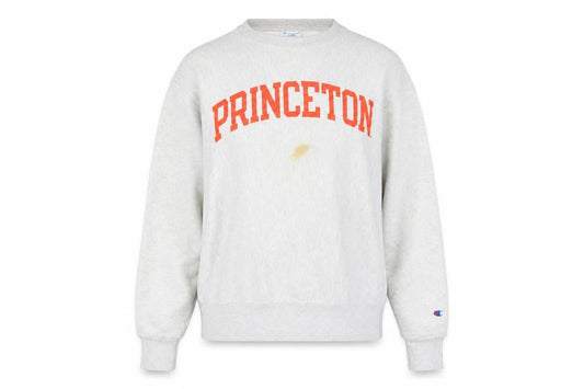 Champion Princeton Grey Reverse Weave Womens Large Sweatshirt
