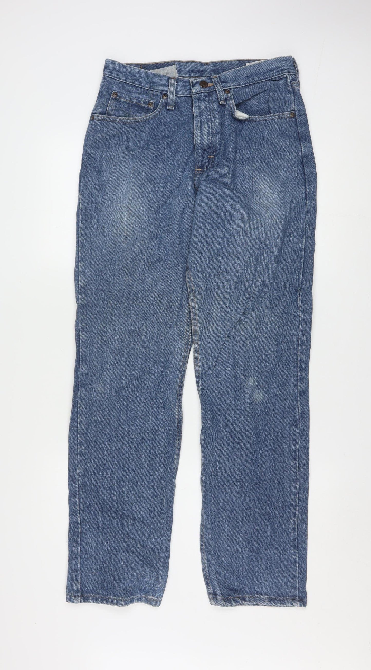 Wrangler Men's Blue Regular Fit Straight Denim Jeans 30x30