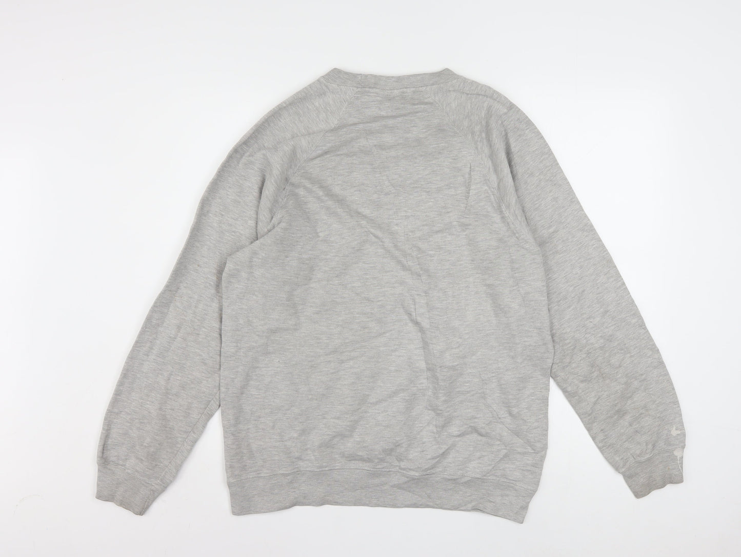 Levi's Men's Grey Regular Fit Crew Neck Pullover Sweatshirt Size L