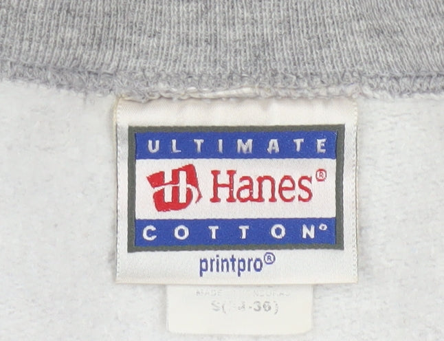 Hanes Men's Grey LHU Field Hockey Graphic Sweatshirt Size S