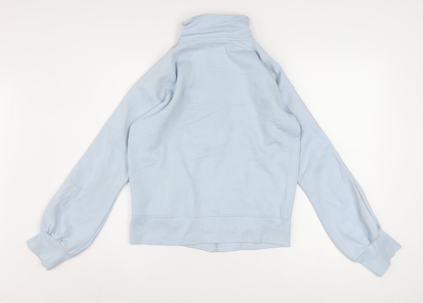 Reebok Women's Blue Size 14 Track Jacket Full Zip Sports Top