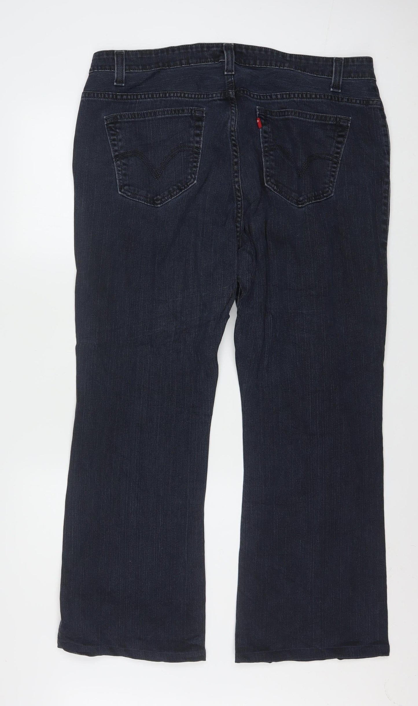 Levi's Women's Blue 516 Bootcut Jeans Size 20 Regular Fit Denim