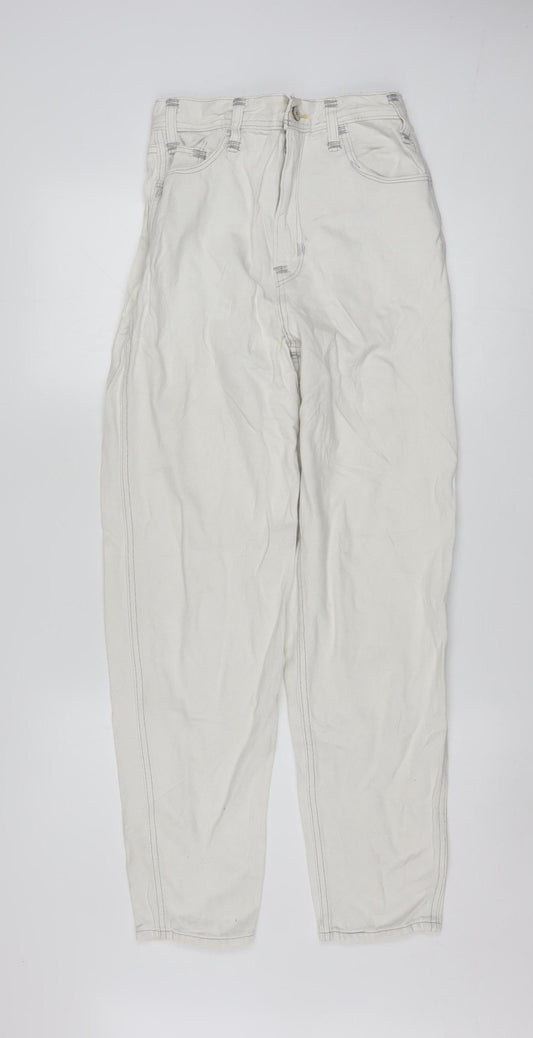 Levi's Red Women's Ivory High Loose Tapered Jeans Size 26