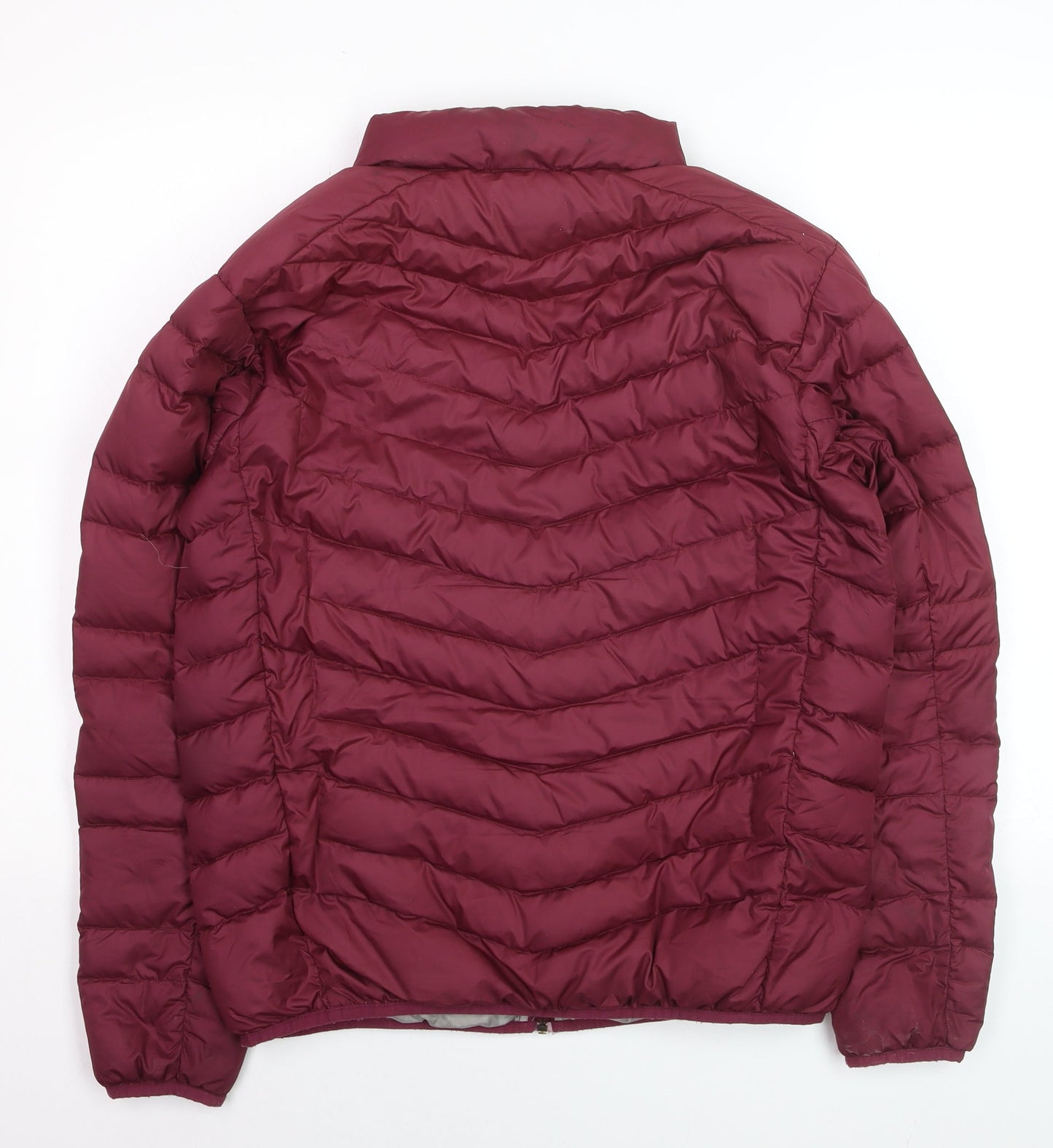 Lapasa Women's Red Puffer Jacket Size L Down Insulated Lightweight Winter Coat