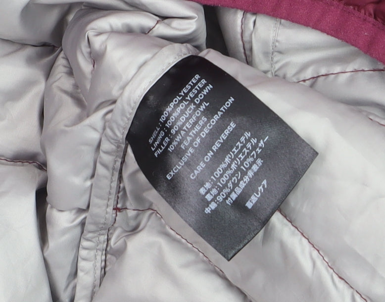 Lapasa Women's Red Puffer Jacket Size L Down Insulated Lightweight Winter Coat