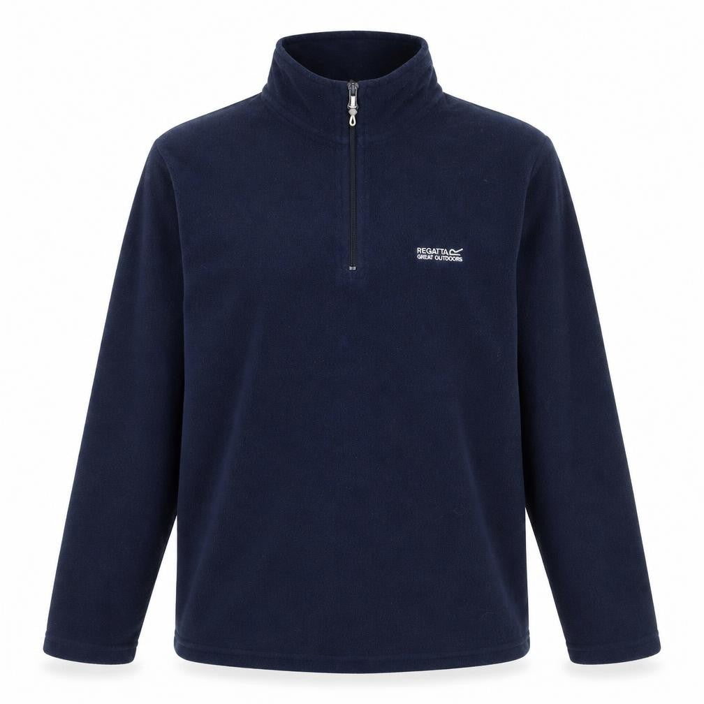 Regatta Men's Blue XL Fleece 1/4 Zip Pullover Sweatshirt Outdoor