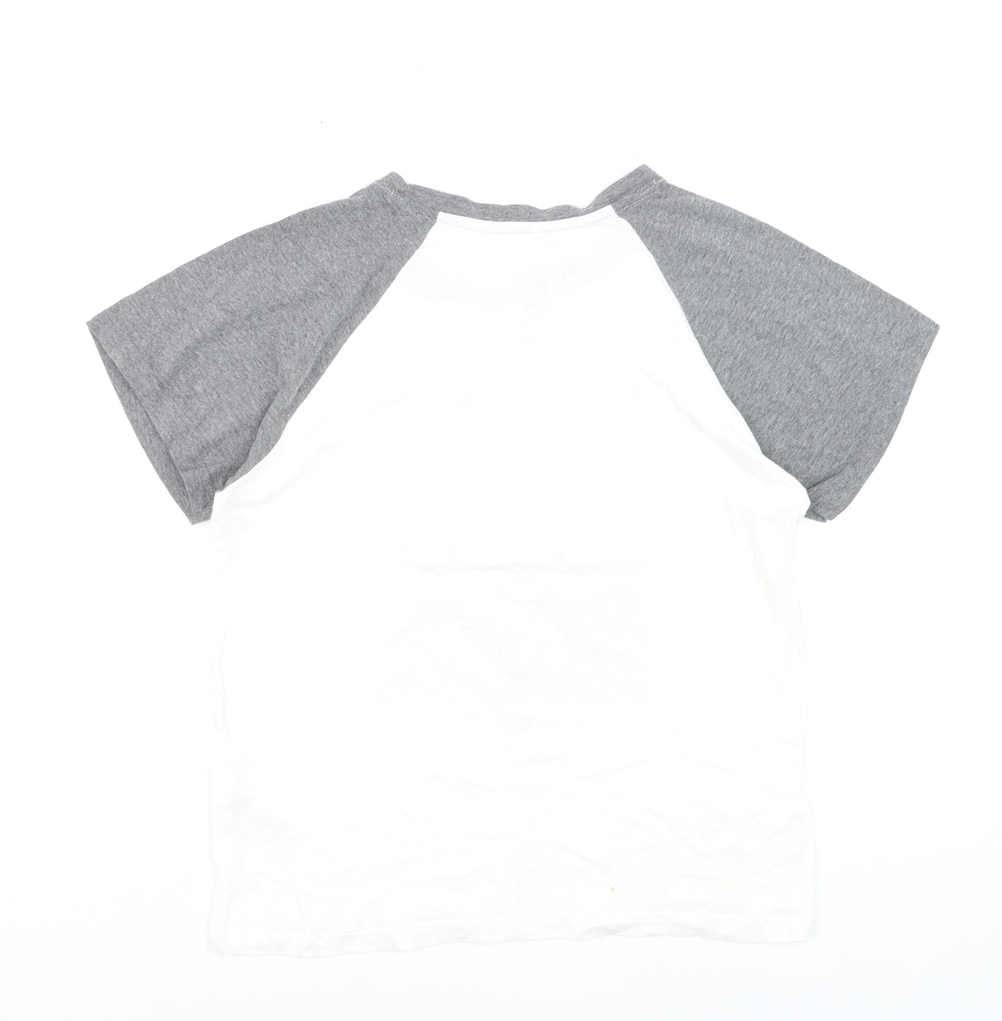 Game of Thrones Women's Grey & White Raglan T-Shirt Size S