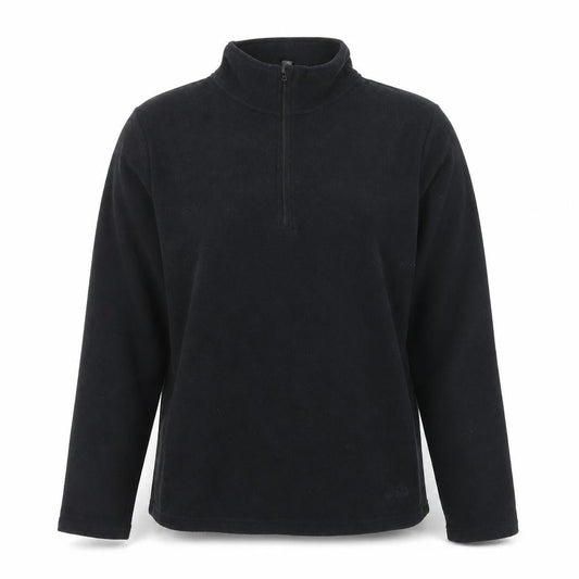 Peter Storm Women's Black 1/2 Zip Fleece Pullover Size 18